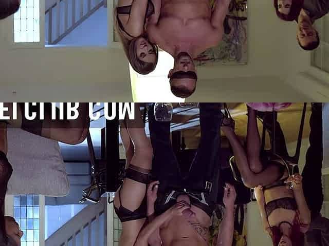 Luxury orgy with French Cassie Del Isla x Mina Sauvage and
