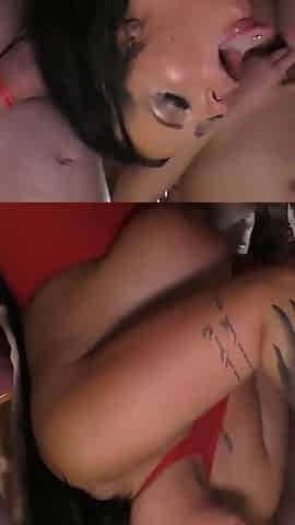Ashley Cumstar Against 10 Guys BBW