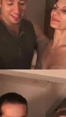 Naughty and horny milf gets fucked by the masons