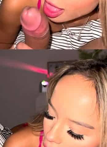 Blonde Babe Hot Ass Blowjob