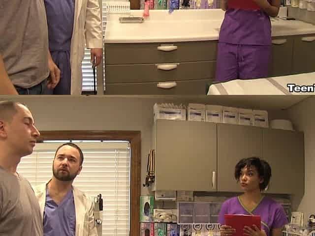 Nurse Jasmine Barnes Drains Dick Dry
