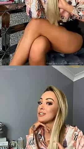 Lauren smoking live