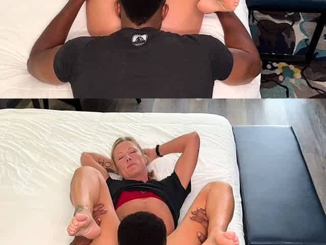 Sexy Latina amateur with blonde hair blowjob and fucking