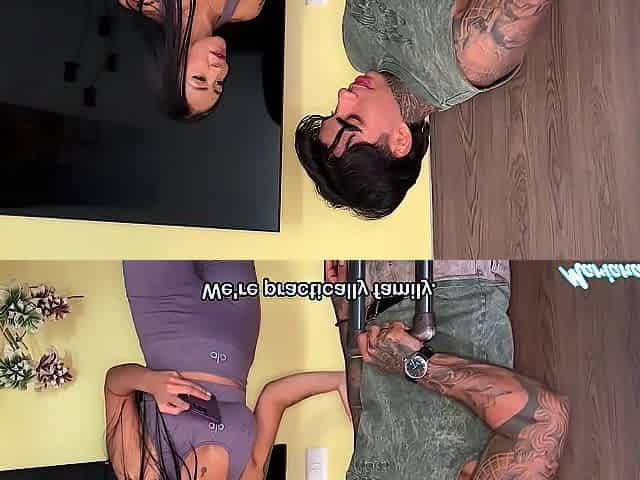 Hawt mother I'd like to fuck Mariana Sandoval Gets Her Tattooed Ally Christian Chaux To Bang Him On The Bed