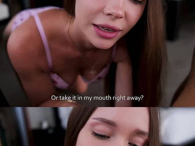 I Wanted to Consult with My Stepbrother, but He Fucked Me in the Mouth and Ass