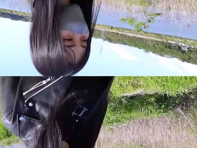 Bitch gives wam blowjob and handjob in pov scene