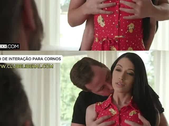 Esposa Transa com Outro na Frente do Cuckold.