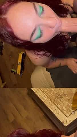 Spouse had to bang me right as this chab got home from work