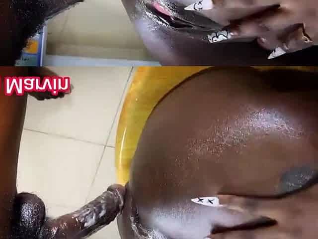 Curvy Ebony Explores Intense Squirting With Big Dick Passion