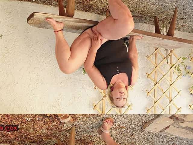 Outdoor Masturbation with Dildo - Messy Squirt Orgasms
