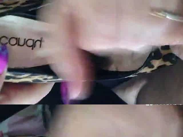 Cumshot in High Heels Amateur Handjob
