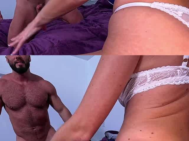 Intense DP on POV with Horny Petite Lovely Lo
