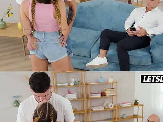 Cheating GF Gets Banged by My Step Dad . Yeri Blue