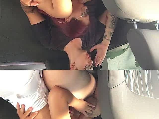 My boyfriend screws me in public on the way home