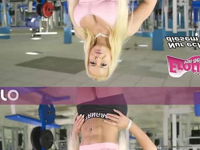 Hawt German blond sucks and jerks off penis until this chab cums