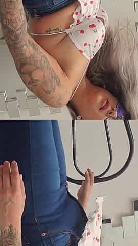 Foot Fetish Ends with Luna Ferrara Naked