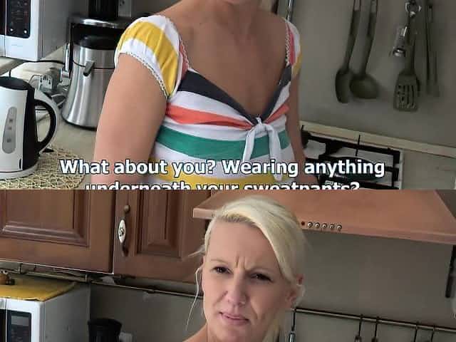 Blonde Wife Cheating her Husband