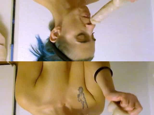 Sucking and Riding My Dildo for a Fan - Amateur Solo Webcam
