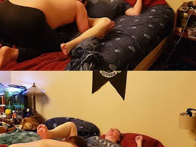 Adorable big beautiful woman likes back scratches and doggy position pounding