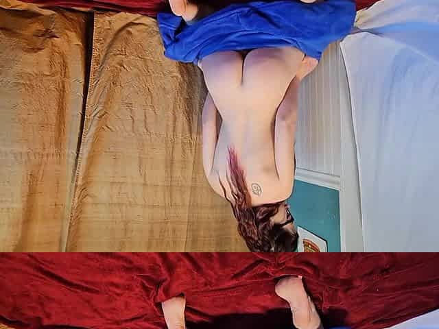 Nerdy Faery Blue Robe Piss And Squirt