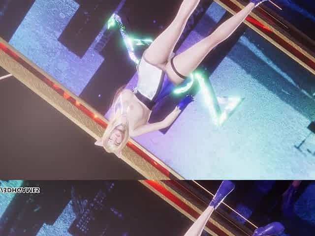 [mmd] Kda - Ill Show You Ahri Hot Striptease League of Legends Uncensored Hentai