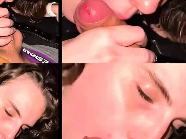 Cinema fucky-fucky with a biotch - public bj at its finest