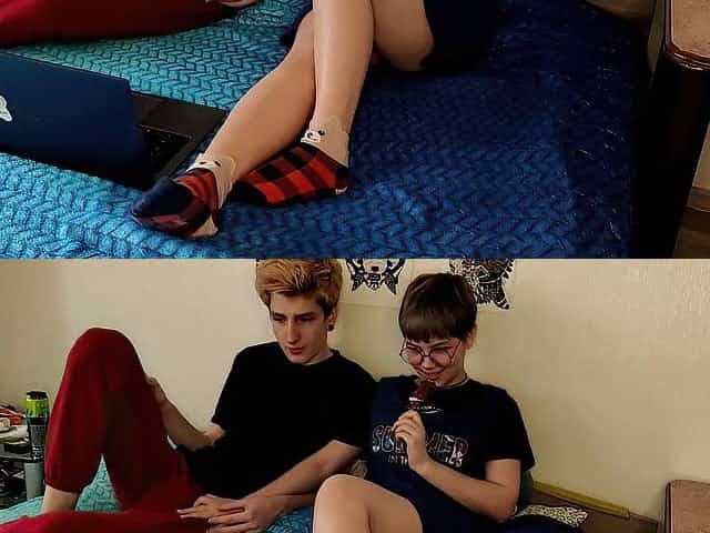 That Babe started harassing me during the time that watching the series - I had to screw her hard
