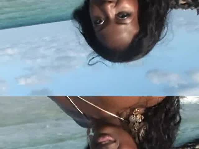 Black Amazon Aryana Starr Takes on Large Shlong In Miami