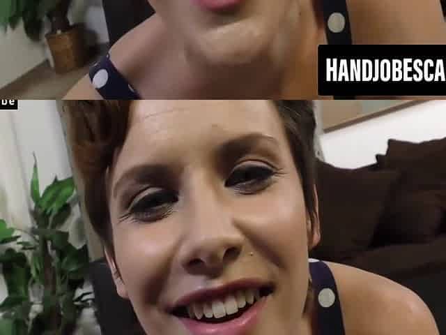 Katie St. Ives In Sloppy Blow Job Queen - Expert Handjob With Triple Facial For Katie Saint-ive