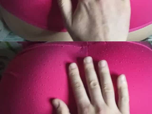 Sweet MILF Holes in Pink Shorts Get Fingered