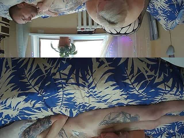 Neighbor Empties My Balls of Cum by Giving Blowjob and Swallowing Cum