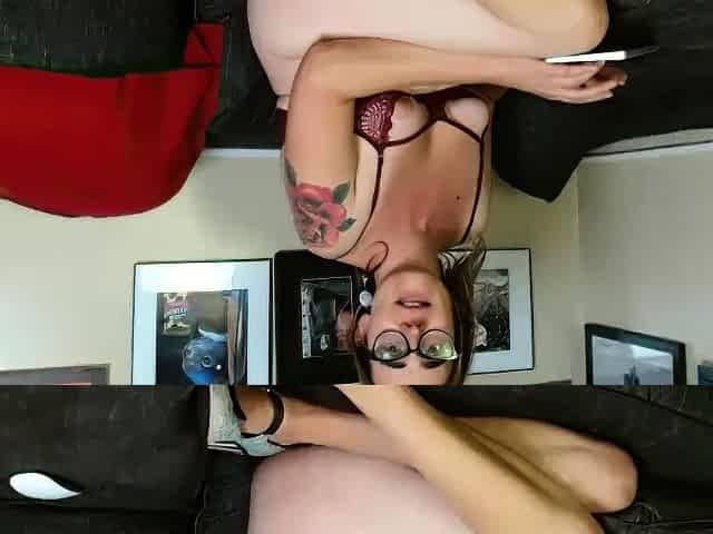 Busty milf horny solo toy time