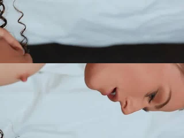 Morgan Rain's Kinky Bedroom Play in Blonde Latina Heat