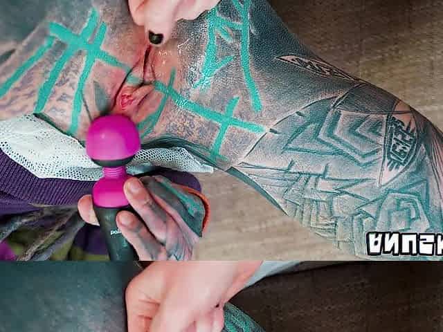 Intensive Anal Fisting on Tattooed Sweetheart - Aperture Stretching Madness