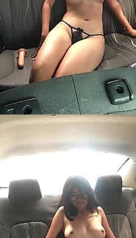 I masturbate with a massive vibrator in my spouse's car.