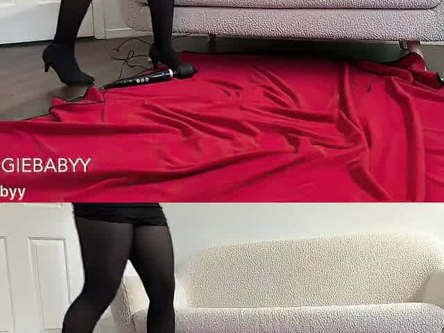sex toy orgasms and pissing in hawt ebony nylon nylons - veggiebabyy