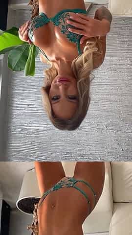 Monika Fox Posing in Sexy Lingerie During a Pornshoot