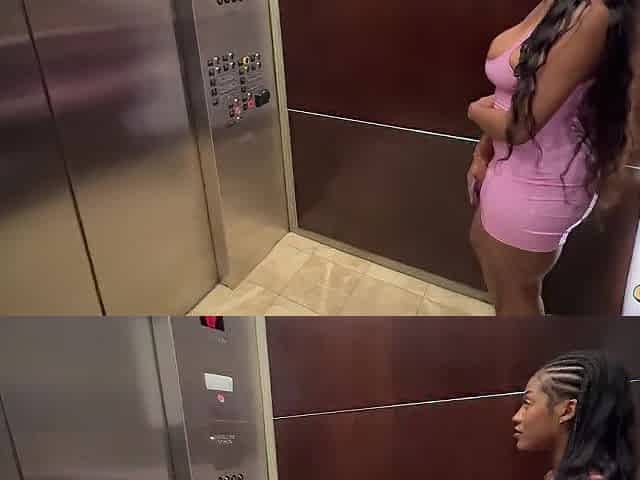 Met Her In the Elevator, and now This babe's In nature's garb In my Hotel Room