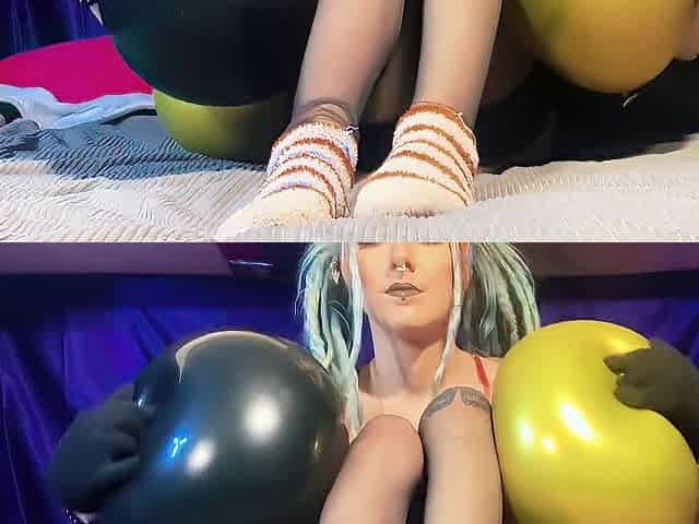 balloon edging and squeak play