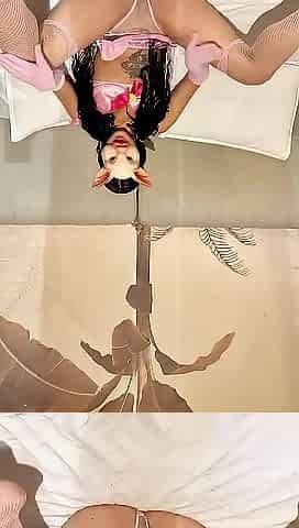 Unmasking blue eyes in 1st porn