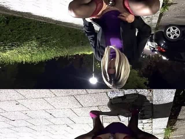 Sissy Task Part two- I and Run Into My Electric Cage and Am About to Cum