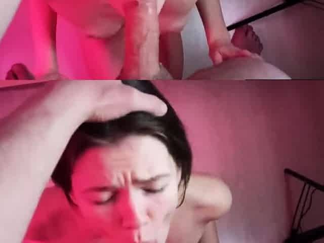 Russian Teen Babe Sucks Like a Pro