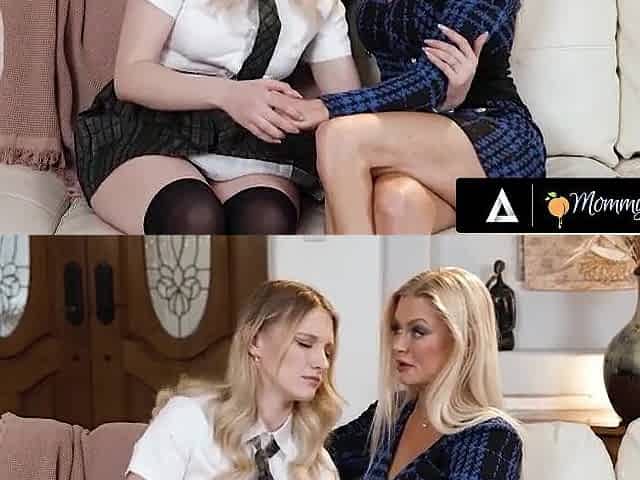 Sad Hottie Gets Banged By Hawt Blond mother I'd like to fuck