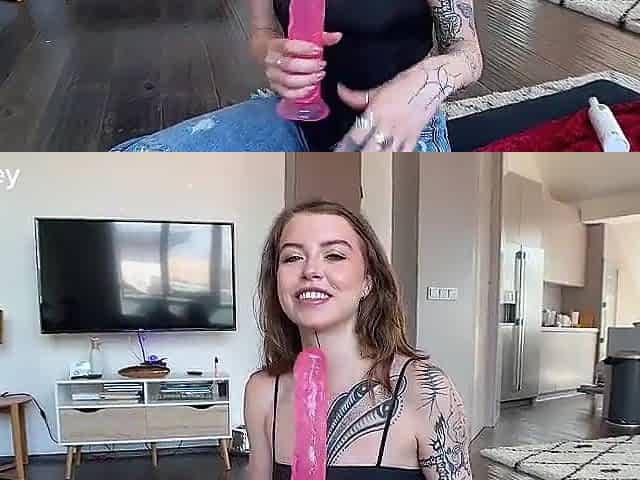 IS HER GAP CONSTRICTED FOR THIS MASSIVE ANAL SEX TOY?