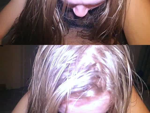 Amateur blondes pov blowjob and hardcore fun with lucky dude