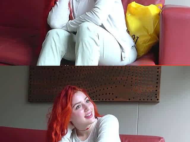 Hot Redhead Latina Pussy Railed Hard