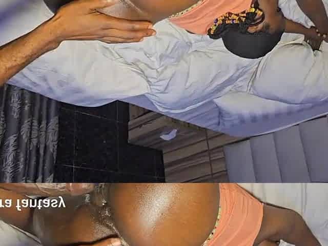 swollen up vagina from intensive blasting