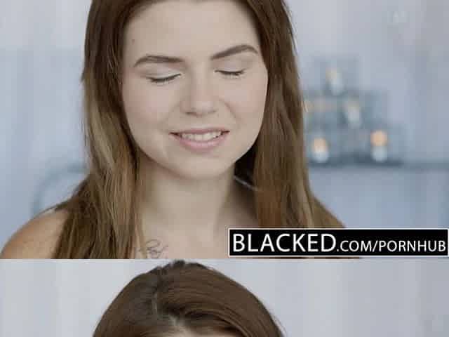 BLACKED Large Tit Model Marina Visconti Likes Anal with BBC
