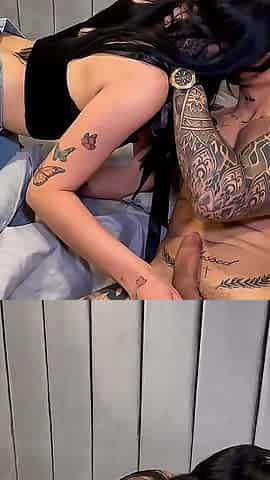 My Stepsister Finds Me Masturbating and Can't Resist Swallowing All My Milk - Duvan Saray