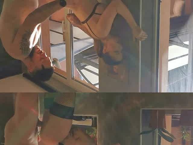 MILF Blows a Cock and Finish Him with a Throbbing Cum in Mouth